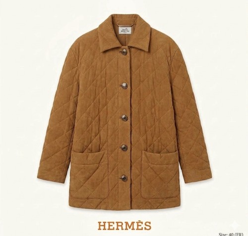 Hermès steppjacke braun - steppjacke,