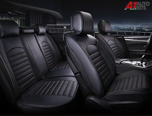 All black leder komplett - all,