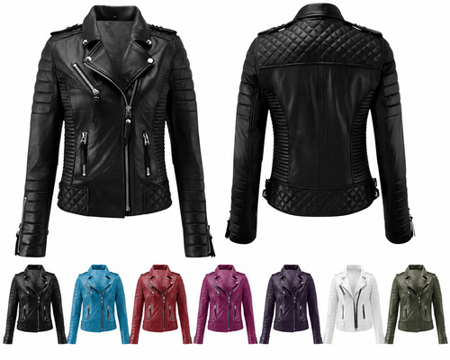 Damen lederjacke motorrad - damen,