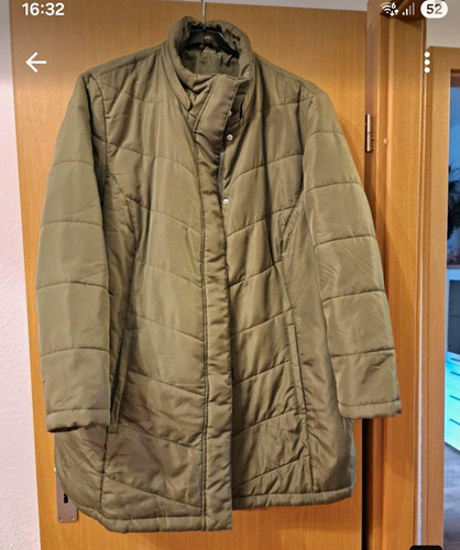 Steppjacke grün halblang - steppjacke,