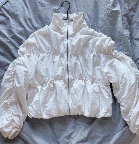 Damen pufferjacke weiß kurz - damen,