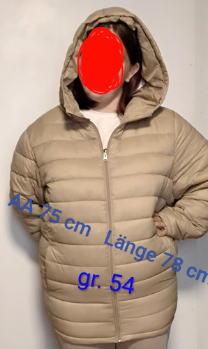 Damen winter steppjacke beige - damen,