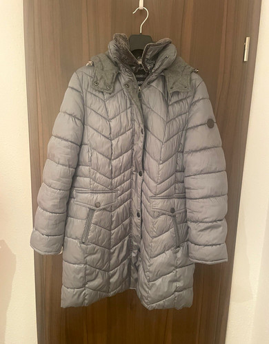 Damen steppjacke grau - steppjacke, gr.