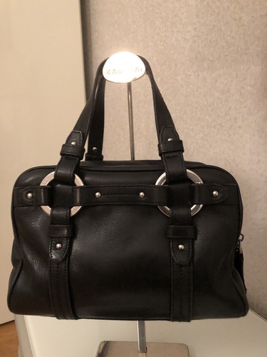 Bally leder handtasche - leder, schwarz