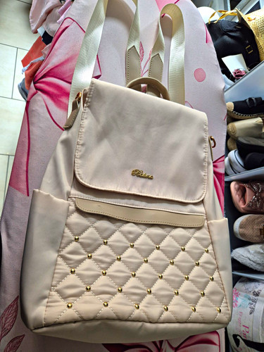 Delinda damen rucksack - damen, satin