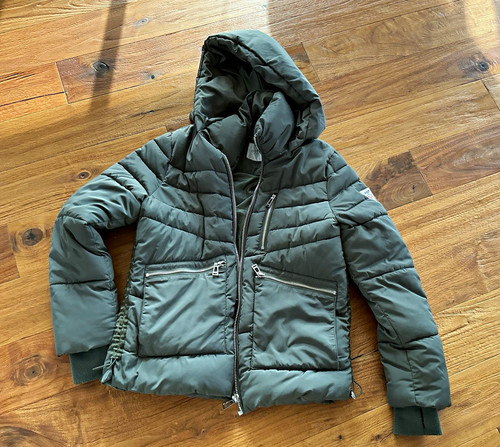 Guess damen jacke grün mit - jacke,