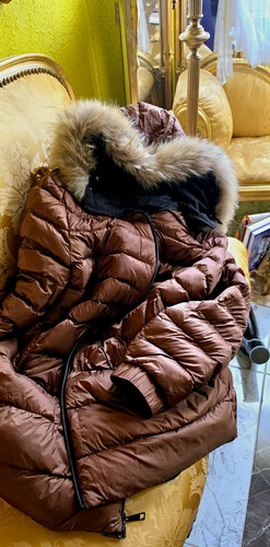 Damen steppjacke braun - braun, 2xl